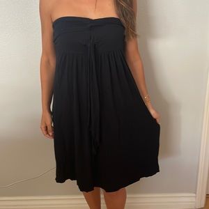 Express black strapless dress🖤